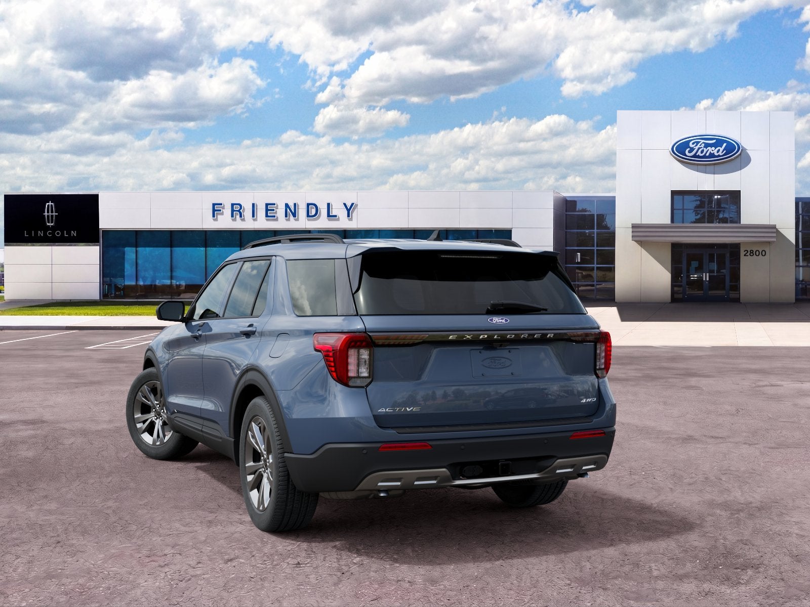 2027 Ford Explorer 4-Door 4DR 4WD ACTIVE