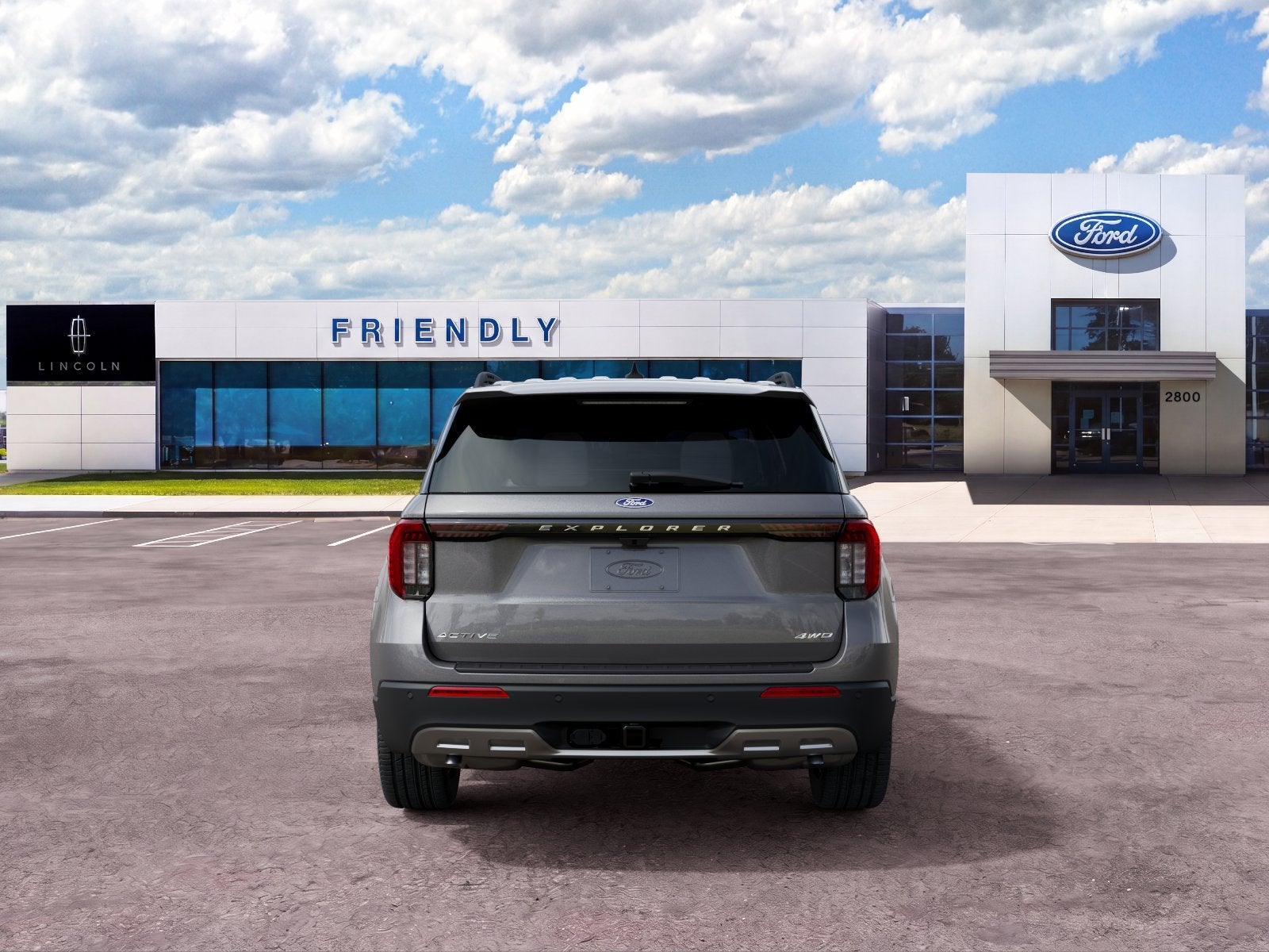 2027 Ford Explorer 4-Door 4DR 4WD ACTIVE