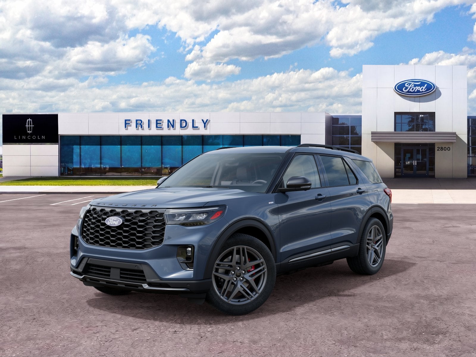 2027 Ford Explorer 4-Door 4DR 4WD ST-LINE