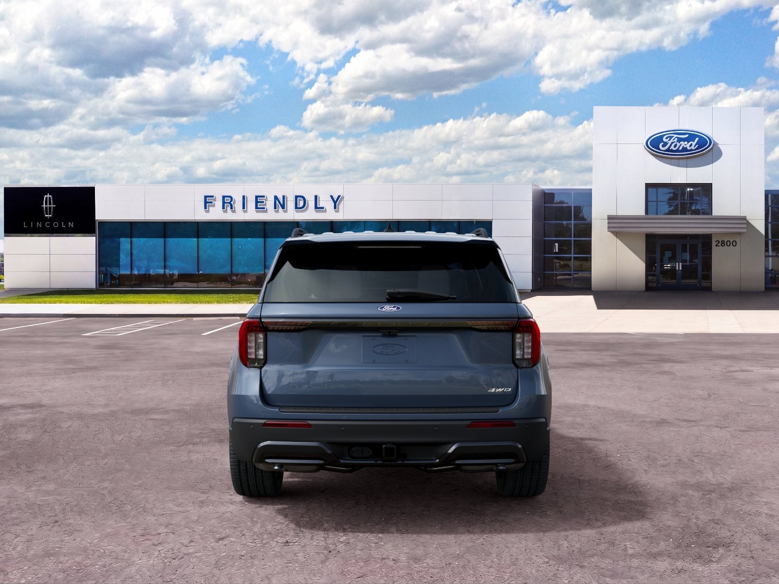 2027 Ford Explorer 4-Door 4DR 4WD ST-LINE