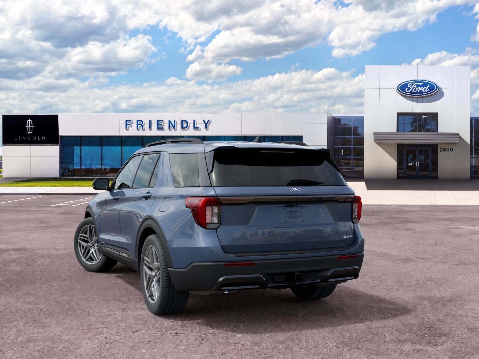 2027 Ford Explorer 4-Door 4DR 4WD ST-LINE