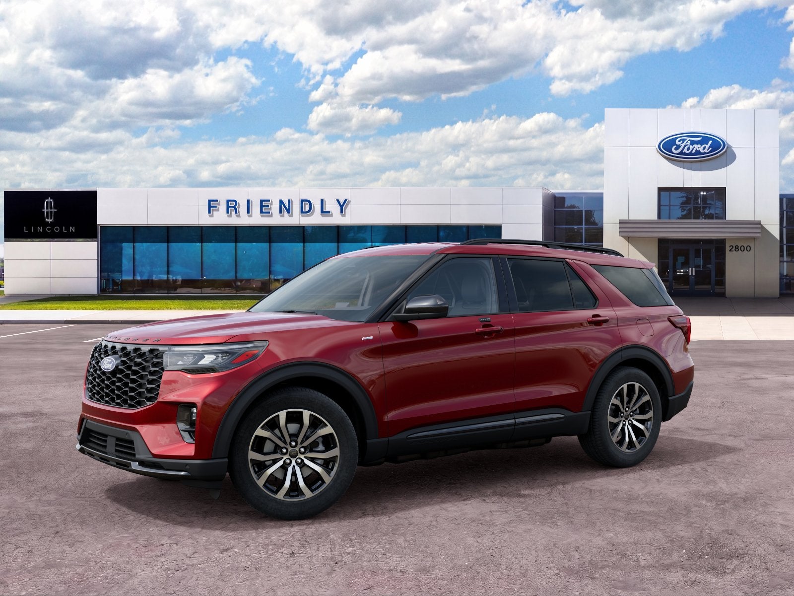 2027 Ford Explorer 4-Door 4DR 4WD ST-LINE