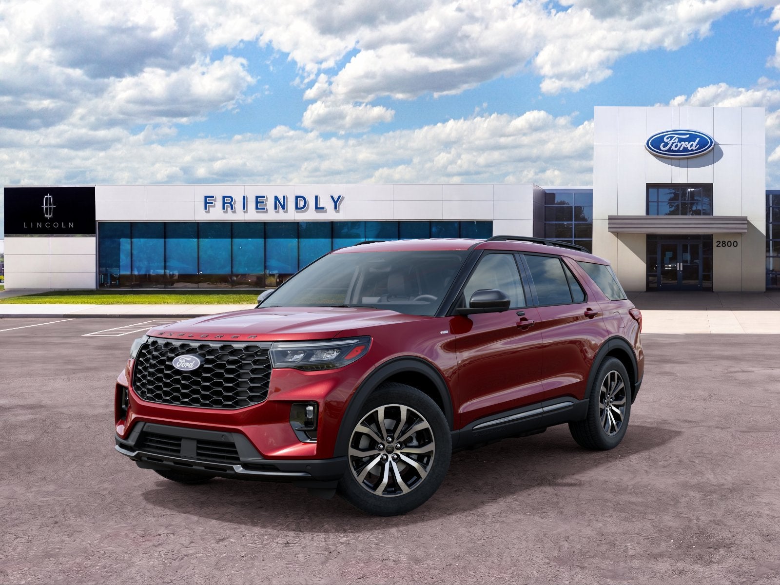 2027 Ford Explorer 4-Door 4DR 4WD ST-LINE