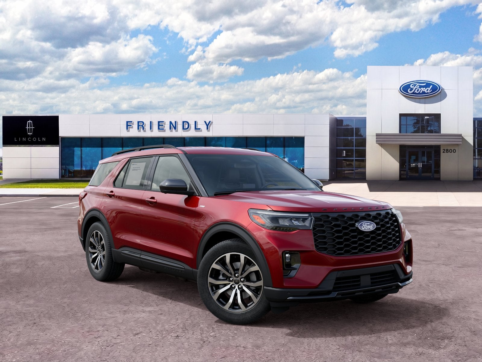 2027 Ford Explorer 4-Door 4DR 4WD ST-LINE