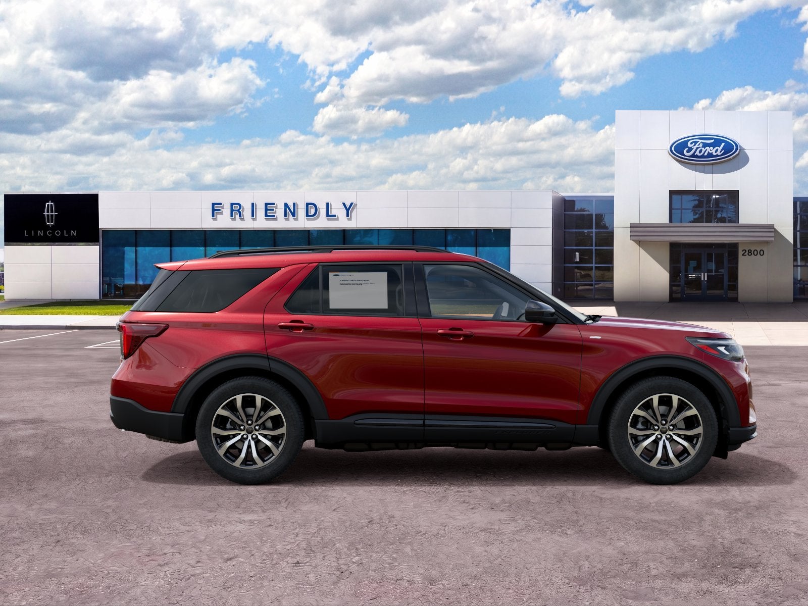 2027 Ford Explorer 4-Door 4DR 4WD ST-LINE