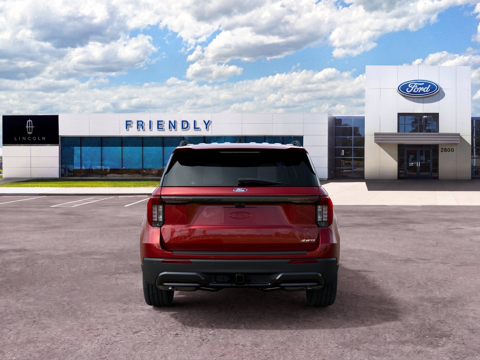 2027 Ford Explorer 4-Door 4DR 4WD ST-LINE