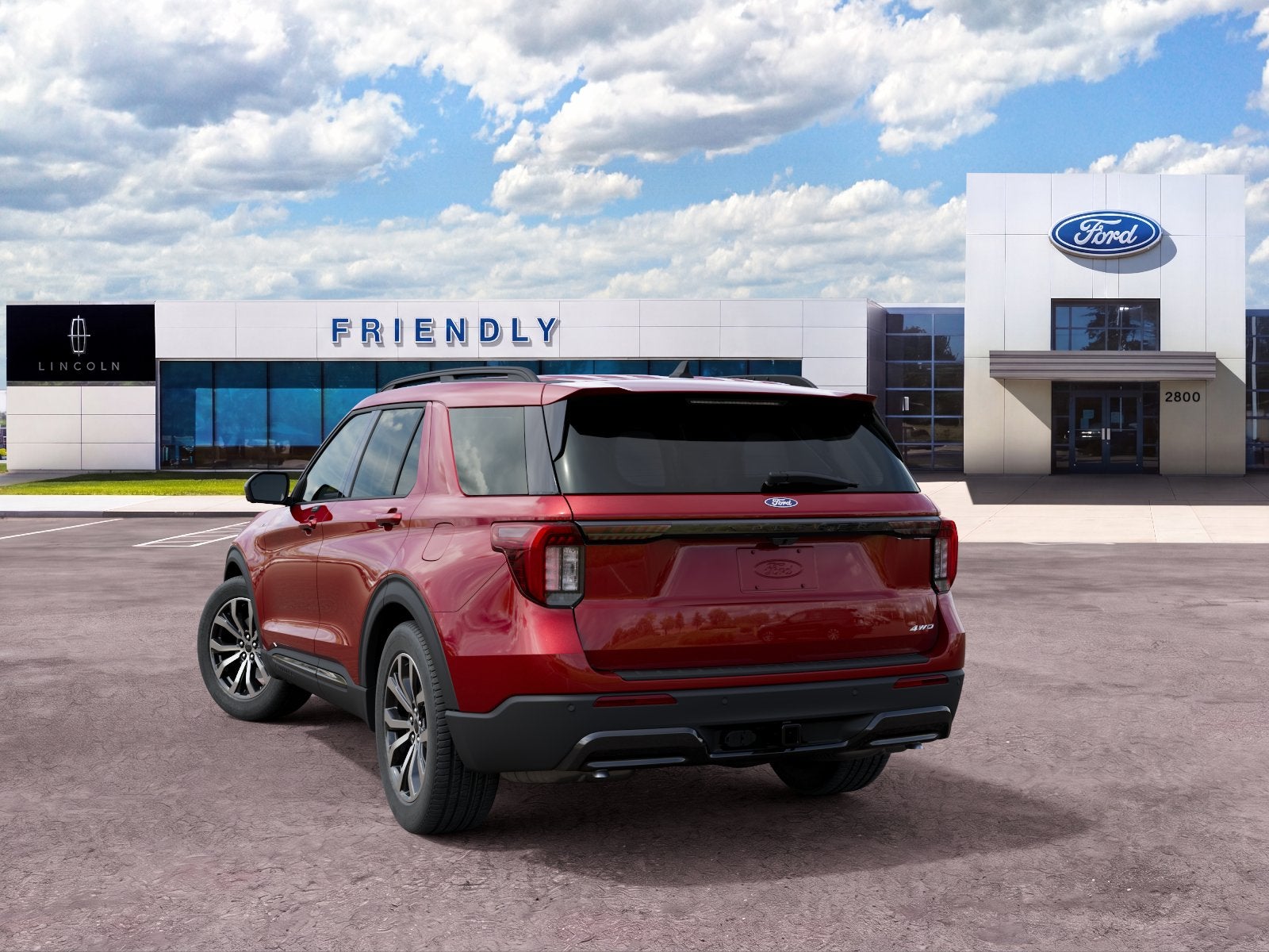 2027 Ford Explorer 4-Door 4DR 4WD ST-LINE