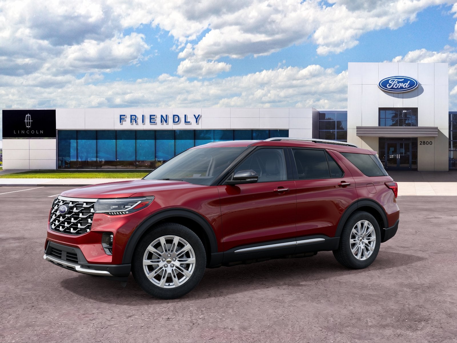 2027 Ford Explorer 4-Door 4DR 4WD PLTNM