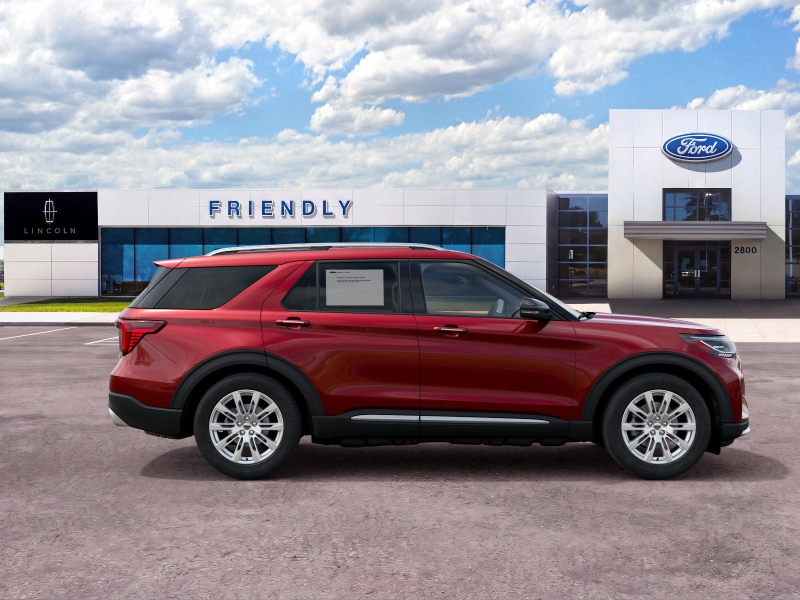 2027 Ford Explorer 4-Door 4DR 4WD PLTNM