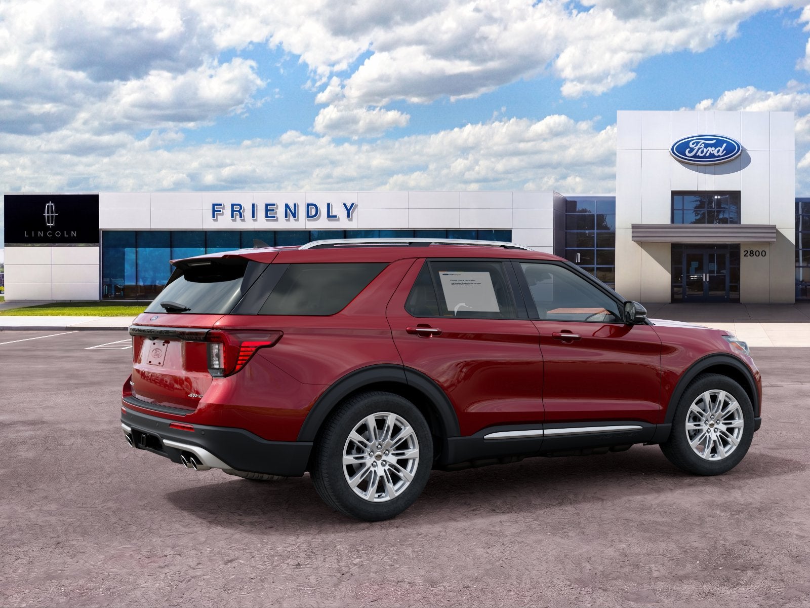 2027 Ford Explorer 4-Door 4DR 4WD PLTNM