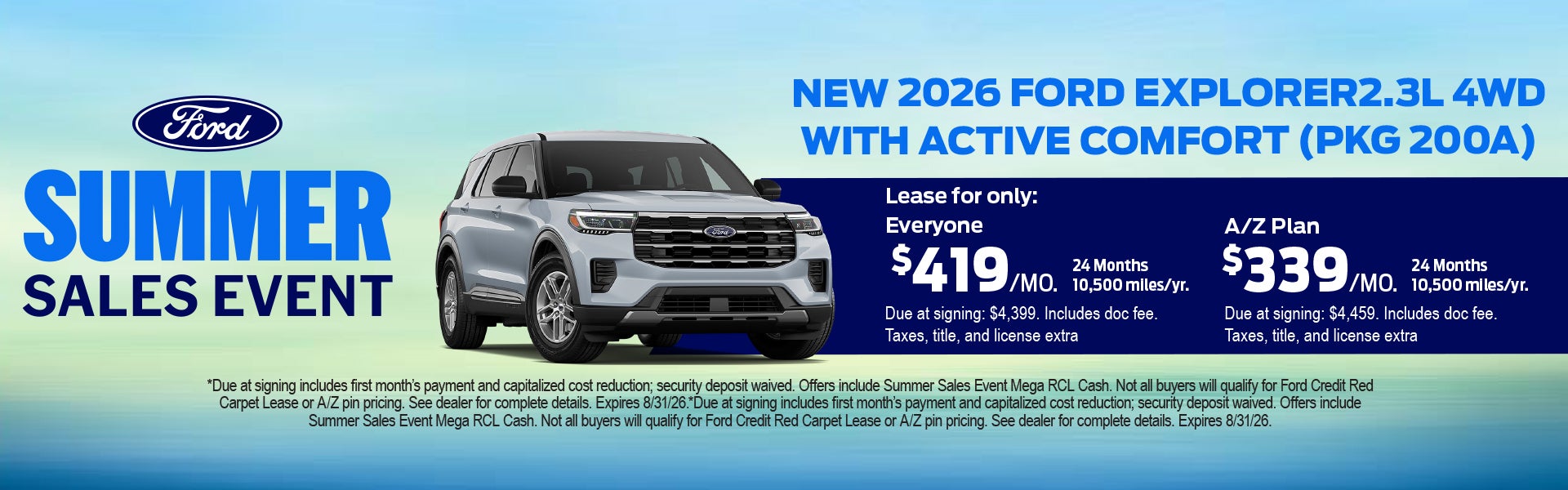 2026 Ford Explorer 2.3L T in Monroe MI